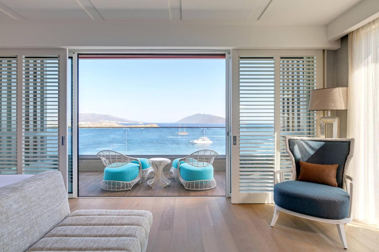 Villa mit 2 Schlafzimmern mit Kingsize-Bett, Meerblick, Whirlpool und Balkon