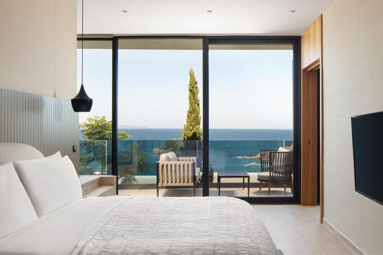 Suite mit Kingsize-Bett und Meerblick