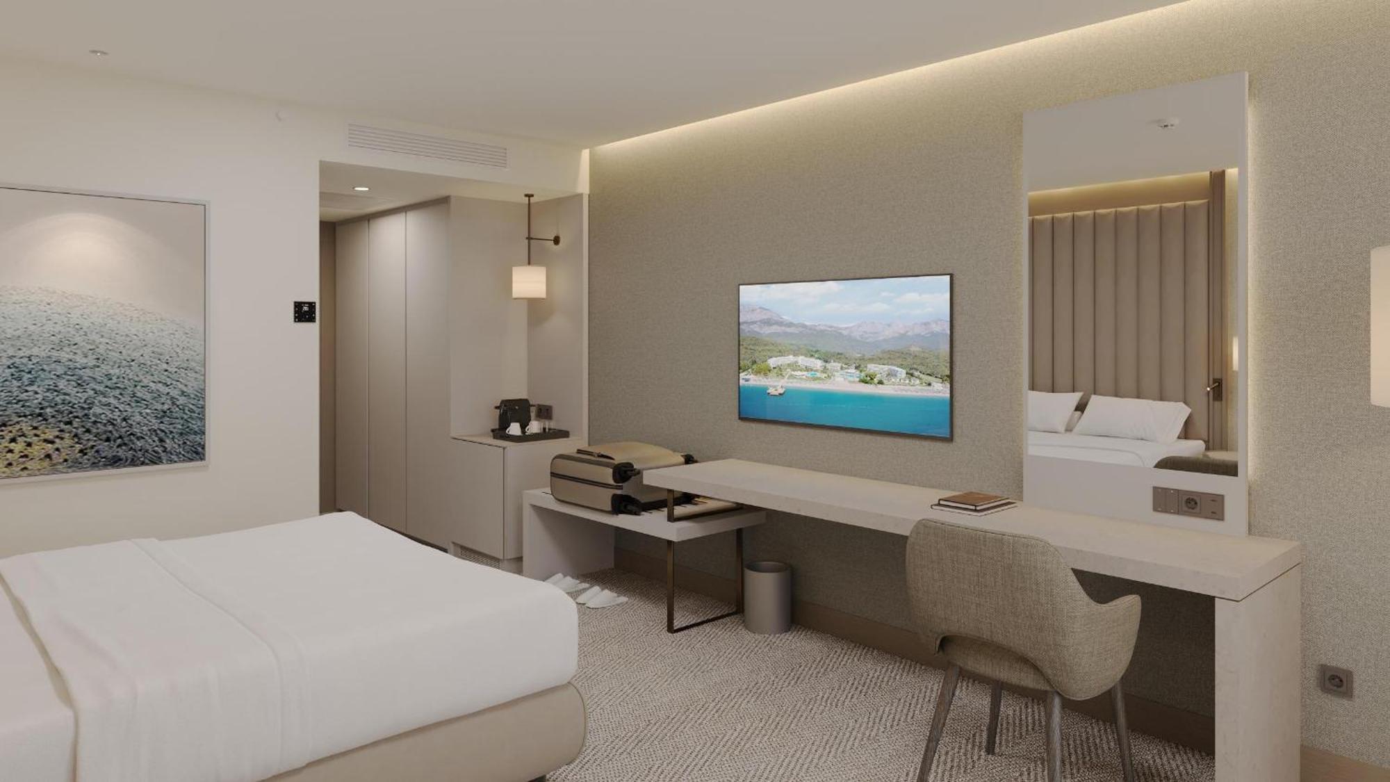 Quarto Deluxe com Cama de Casal ou 2 de Solteiro e Vista do Jardim