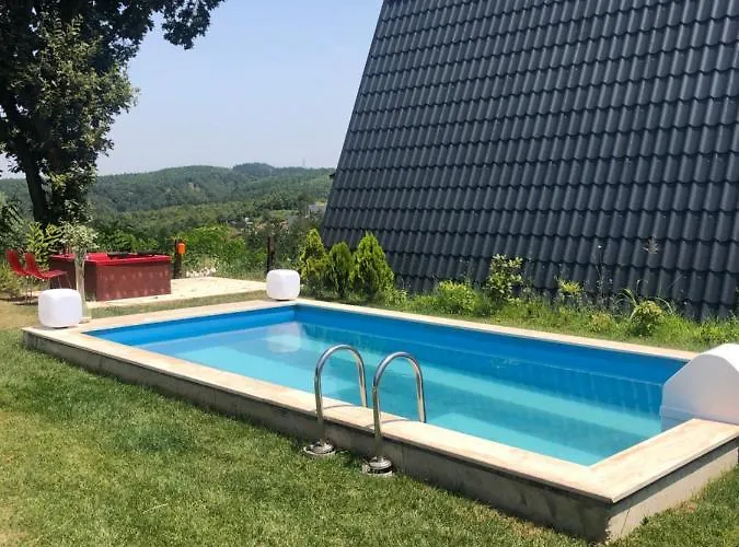 Happy House Bungalov Three-Room Sw Pool Lake View In Sapanca B2